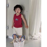2026夏新作 韓国風子供服 キッズ服 ベビー服 男の子 タンクトップ&ショートパンツ 分けて販売 73~110CM