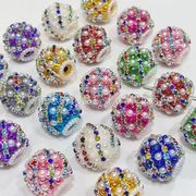 アクリル ビーズパーツ デコパーツDIY  カスタムボールペン対応 デコ素材 手芸材料 チェーンパーツ