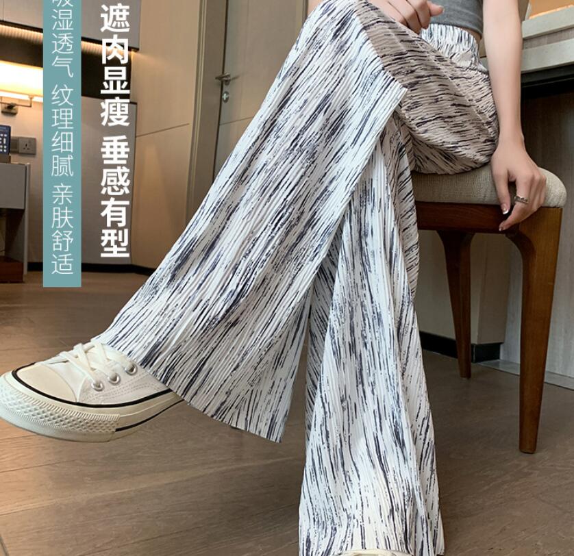 2025新作・レディースパンツ・ズボン・プリーツパンツ・ワイドパンツ・S～XL 2色
