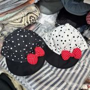 帽子  キャップ 野球帽  ベースボールキャップ  ドット柄 小顔効果  紫外線カット