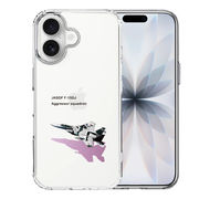 iPhone17 側面ソフト 背面ハード ハイブリッド クリア ケース 航空自衛隊 F-15J アグレッサー