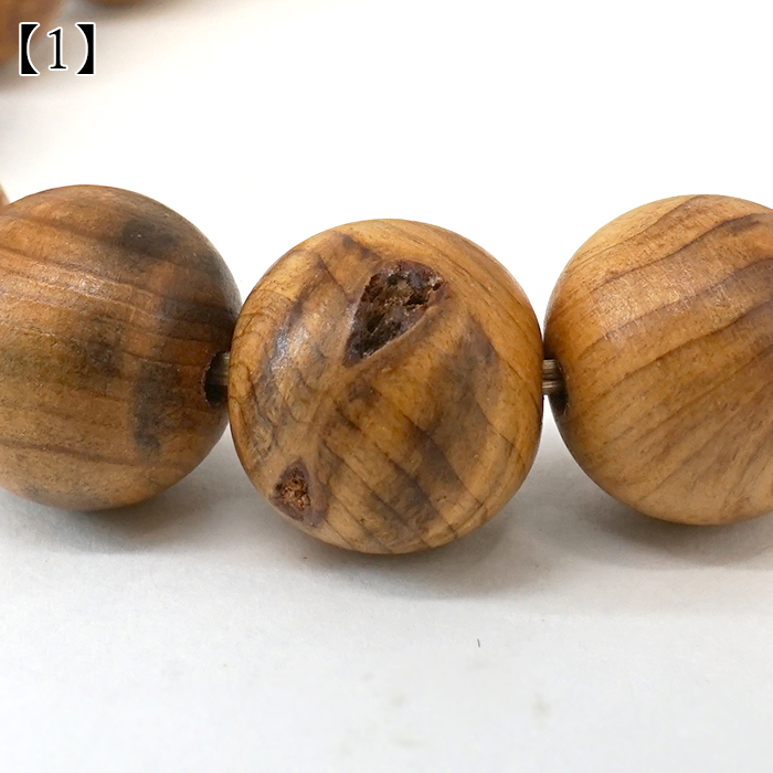 屋久杉 泡瘤 (あわこぶ) 12mm ブレスレット 【一点もの】鹿児島県