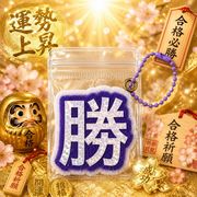 オリジナル/勝/漢字ネームプレート/キーホルダー/推しグッズ/推し活 / 御守/トレンドパーツ/日本製