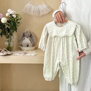 新入荷★ 秋用長袖ロンパース ベビー服 綿 100％  73-100cm