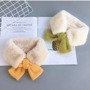 大人気♪秋新品♪大人気　キッズファション♪子供マフラー♪7色入り
