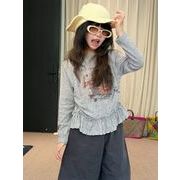 秋 女の子 ガーリー Tシャツ パンツ 2点セット K-style ★100-160CM