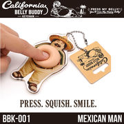 CALIFORNIA BELLY BUDDY KEYCHAIN　キーホルダー　アメリカン雑貨　キーホルダー ジョークグッズ