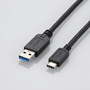 USBケーブル Type-C 1.5m USB3.1 A-TypeC エレコム USB3-AC15BK