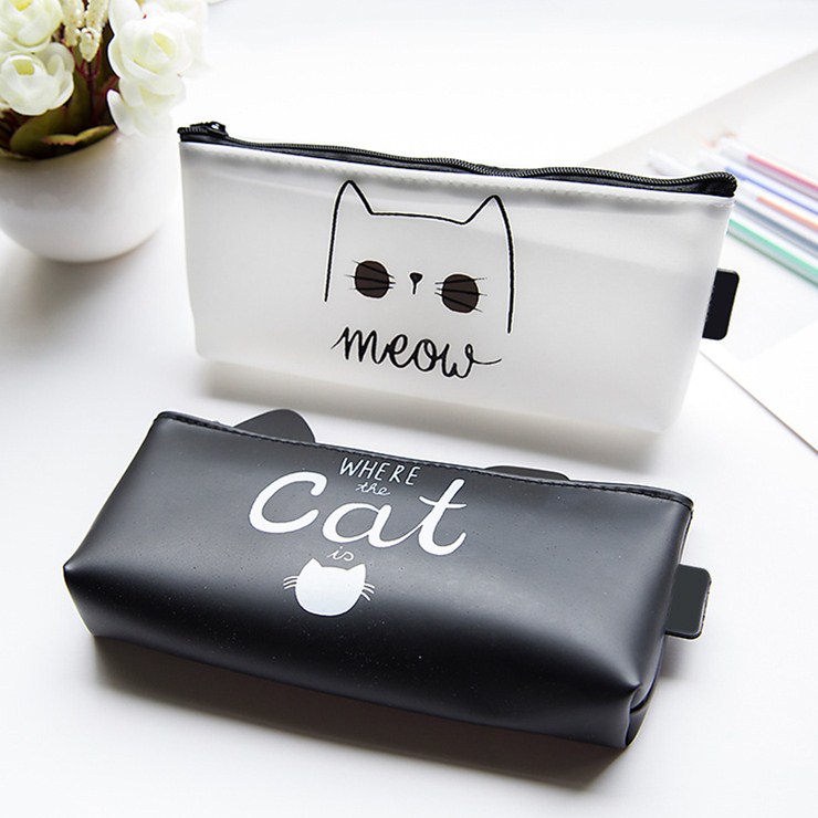 ペンケース 猫柄ペンケース ペンポーチ 筆箱 かわいい 文房具 雑貨 株式会社 シャローム 問屋 仕入れ 卸 卸売の専門 仕入れならnetsea