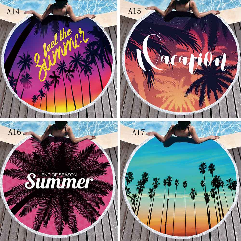 ラウンドビーチタオル ビーチマット 大判 レジャーマット レジャーシート 厚手 おしゃれ ラウン 即納 ファッション雑貨 盛煌商事 株式会社 問屋 仕入れ 卸 卸売の専門 仕入れならnetsea