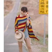 【季節にピッタリ！】INSスタイル エスニックスタイル 大人気 スカーフ 芸術 マント 新疆 北西部 砂漠