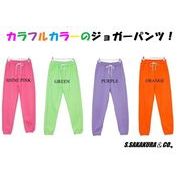 カラフルらくちんジョガーパンツ
