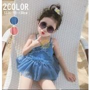 2021新作子供水着 キッズ 女の子 ワンピース水着  キッズ水着 uvカット 海 ジュニア こども