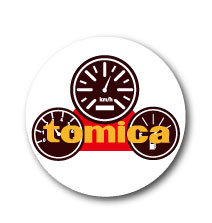 LCB286 大人トミカ 32mm缶バッジ 07 TOMICA 車 ロゴ 公式