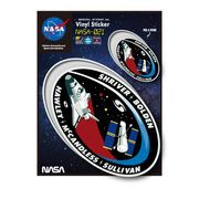 NASAステッカー ロゴ エンブレム 宇宙 スペースシャトル NASA021 グッズ