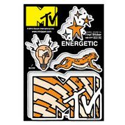 MTV ロゴフィールステッカー ENERGETIC 音楽 ミュージック アメリカ 人気 LCS677 グッズ