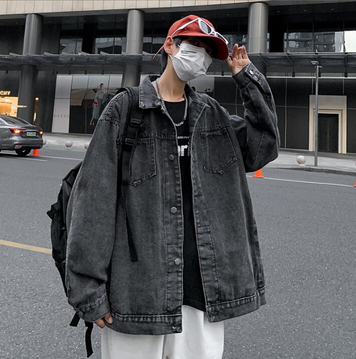 韓国 メンズ ジャケット 秋 コート 長袖 コート 流行のジャケット カウボーイコート Www Watsons Biz Id