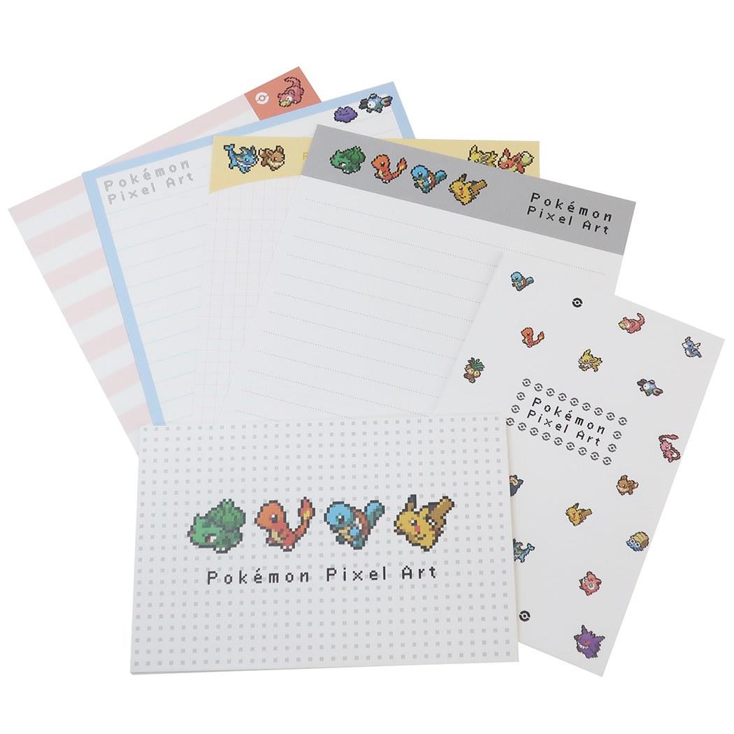 レターセット ポケモン ボリュームアップレターセット ピクセルアート 店舗用品 事務用品 株式会社 ブライエンタープライズ 問屋 仕入れ 卸 卸売の専門 仕入れならnetsea
