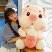 豚ぬいぐるみ、ぬいぐるみ人形、かわいいアニメ人形、寝抱枕 55cm