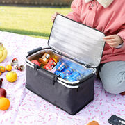 折りたたみ式ピクニックバスケット、断熱バッグ、断熱ボックス、屋外ピクニックバッグ