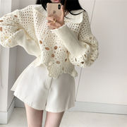魅力100％ 春夏新品 韓国ファッション 小さい新鮮な セーター 大人気 デザインセンス 怠惰な風 スリム