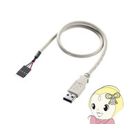 サンワサプライ USB Aコネクタ-バラ4P オス TK-USB1N