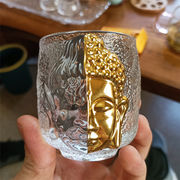 賞賛を受ける すごいですね INSスタイル 大人気 クリスタル ガラス ティーカップ 家庭用 ウォーターカップ