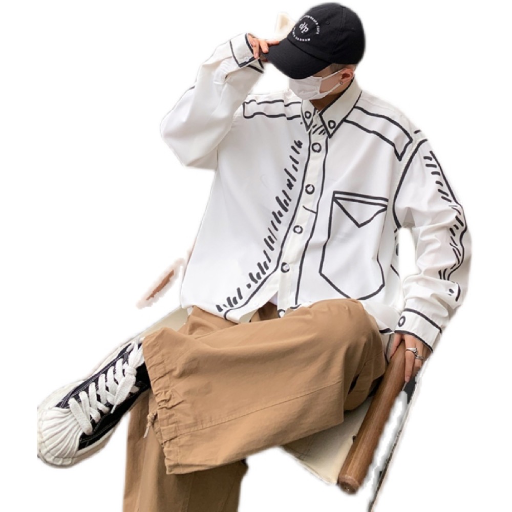 デアツービー メンズ シャツ トップス Cntend Core Sn99 セットアップ メンズ ブランド 7分袖シャツ メンズ