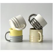 素敵なデザイン 飲用カップ 大人気 フラフープ セラミック コーヒーカップ マグカップ 家庭用