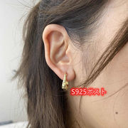 S925ポスト   ピアス　个性     耳飾り　アクセサリー  ファッション    ハンドメイド ピアス　