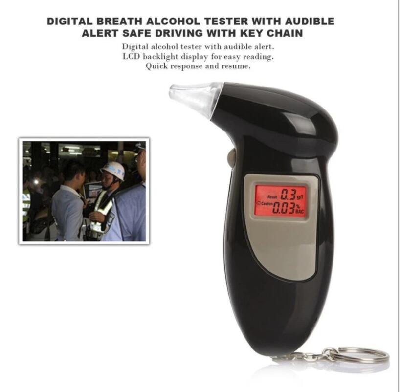 アルコール検出器，飲酒運転防止アルコール検出器非接触アルコール検出器LCDディスプレイ小型