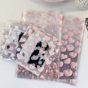 梱包袋　15*24cm  ビニール袋　クリア　収納袋　ラッピング袋　プレゼント袋　テープなし