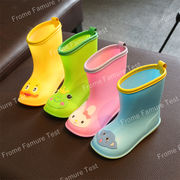 子供レインシューズ レインブーツ 子供用 雨靴 ブーツ雨具 通園 通学 レインブーツ 子供ブーツ