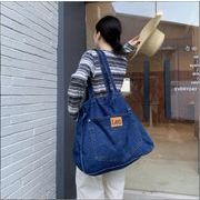 2022年の新しいキャンバスバッグ★韓国風ショルダーバッグ★大容量ファッションショッピングバッグ