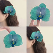 ヘアピン　レディース　INS　韓国ファッション　デザイン　かわいい　花　全3色