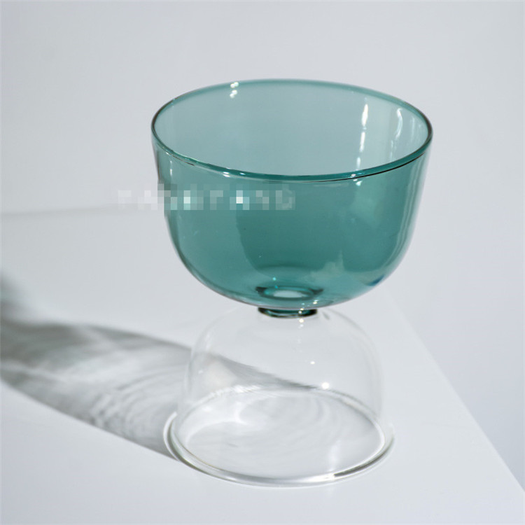 とてもファッション 通勤する 高温耐性 色 ガラス ウォーターカップ 家庭用 カップル ジュースカップ