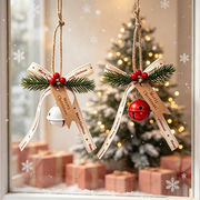 2026新作 クリスマスドアベル 店舗装飾 壁飾り 置物 装飾 クリスマス用品★2色