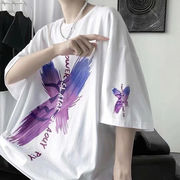 ユニセックス メンズ Tシャツ 短袖 シャツ カジュアル 大きいサイズ ストリート系 渋谷風☆