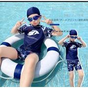 ハワイ 水着  キッズ水着 半袖 ハーフパンツ 子供服   キッズ  水泳帽子 UV対策 日焼け対策 水遊び プール