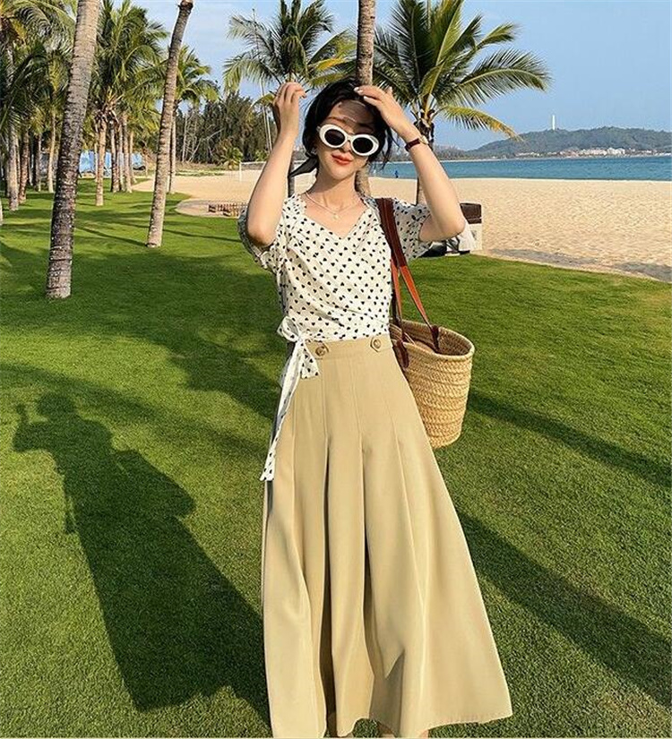大人っぽく、そして美しく 韓国ファッション シンプル 気質 Aライン ハイウエスト スカート エレガント