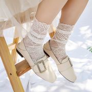 靴下 ソックス フットカバー メッシュ 編み靴下 ファッション小物 レディース