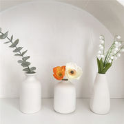 クリエイティブ ドライフラワー セラミック デザインセンス 装飾 花瓶 自宅 ミニ