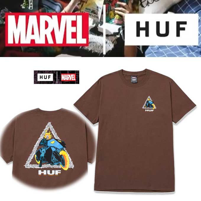 HUF×MARVEL GHOST RIDER TT S/S TEE 20402 有限会社 スコール 問屋