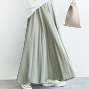 【2022夏服】韓国風レディース服 　着痩せ　Aライン　オシャレ　ロングスカート