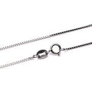 Silver925 シルバー925 ベネチアンチェーン　ネックレスチェーン 約45cm_KZ140-10