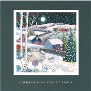 グリーティングカード クリスマス「CHRISTMAS GREETINGS」メッセージカード