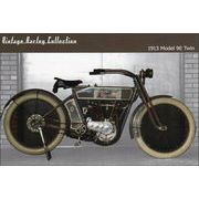 ポストカード カラー写真 バイク「1913 Model 9E Twin」乗り物 郵便はがき