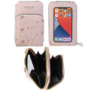 長財布 携帯保護ケース iPhone   ショルダーバッグ スマホケース カード収納 小銭入れ スマホショルダー