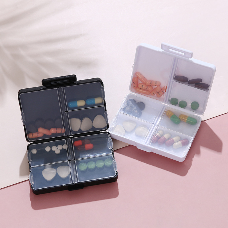【雑貨】 薬ケース　収納ケース　薬箱　旅行  可愛い　 携帯便利      2色