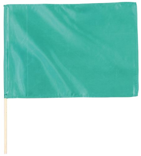 サテン中旗 メタリックグリーン Φ12mm 14830